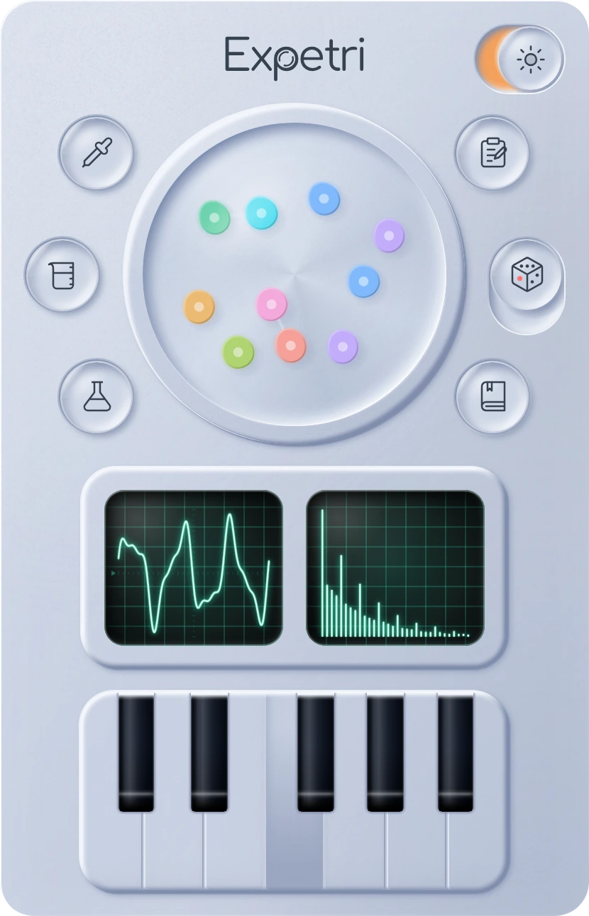 The Expetri plugin window